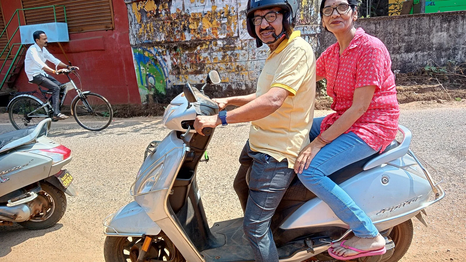 Senior Indian couple representing parents preparing for an extended family stay in Australia under the Subclass 870 visa